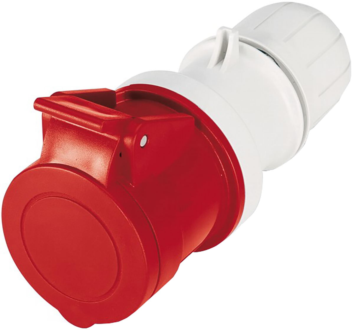 Scame IP44 Red Cable Mount 3P + N + E Industrial Power Socket, Rated At 63A, 415 V