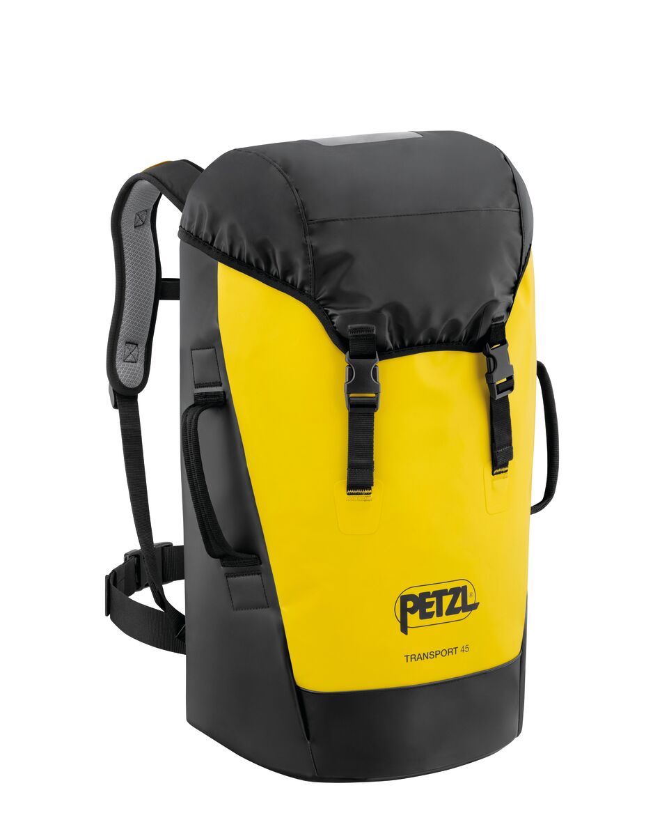 Backpack Petzl Yellow/Black Transport Bag 580 mm