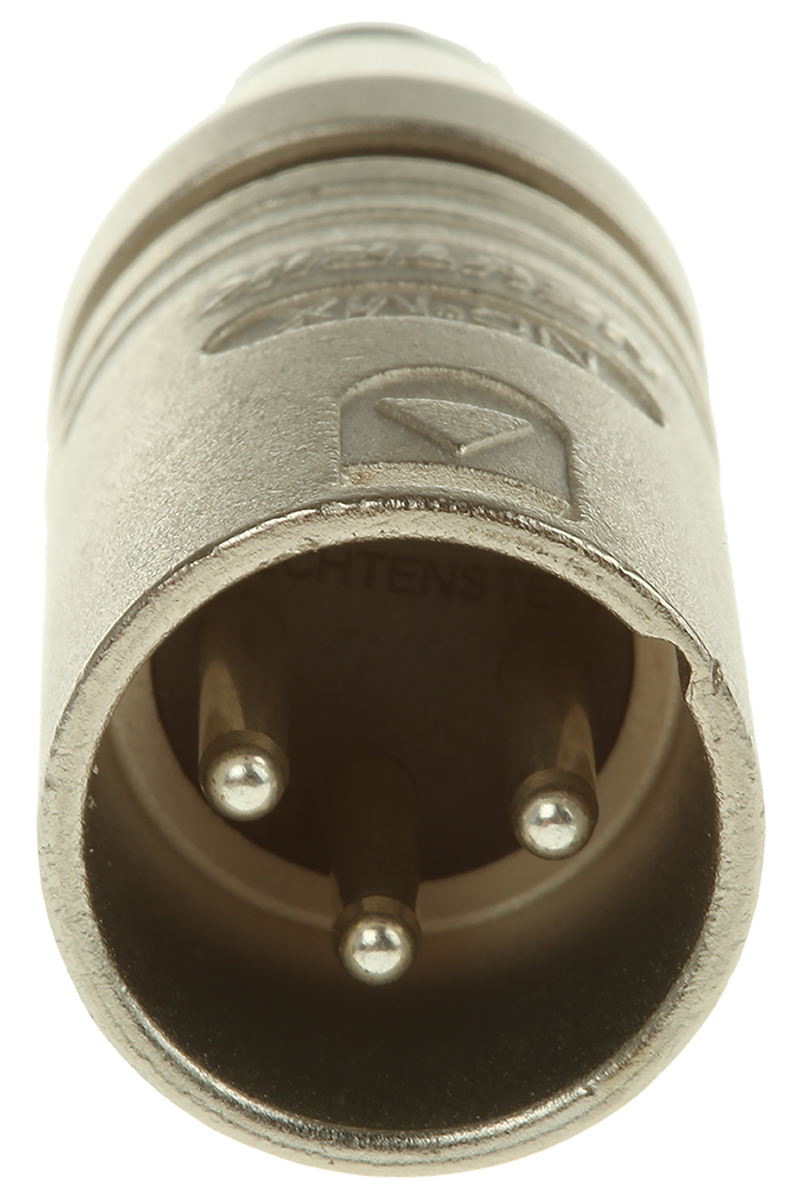 Neutrik AV Adapter, Male XLR to Male RCA