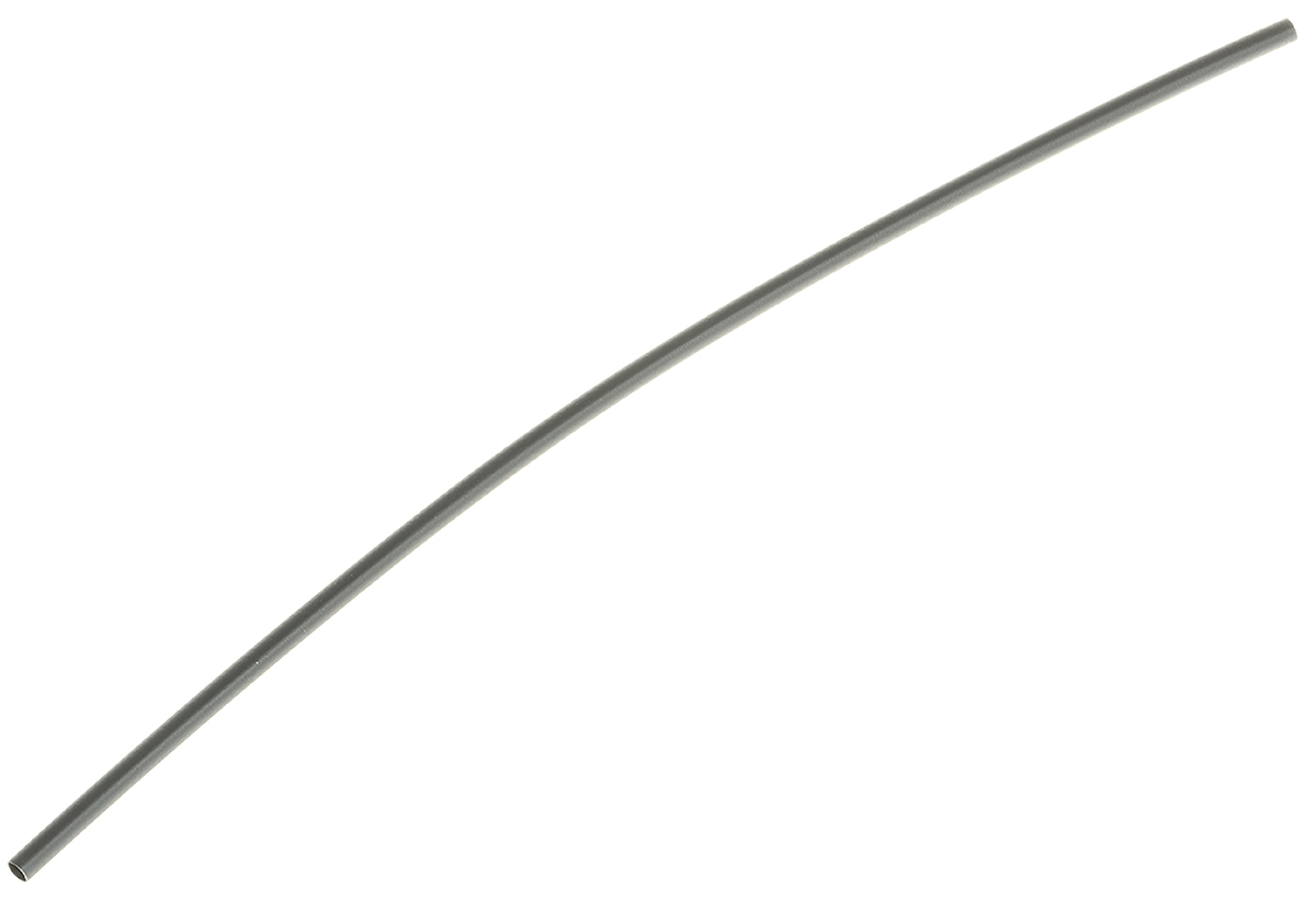 HellermannTyton Heat Shrink Tubing, Black 3mm Sleeve Dia. x 200mm Length 3:1 Ratio, HIS-3 BAG Series