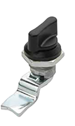 RS PRO Cabinet Lock, 20.5mm Panel-to-Tongue, 16.2 x 14.2mm Cutout, Knob Unlock