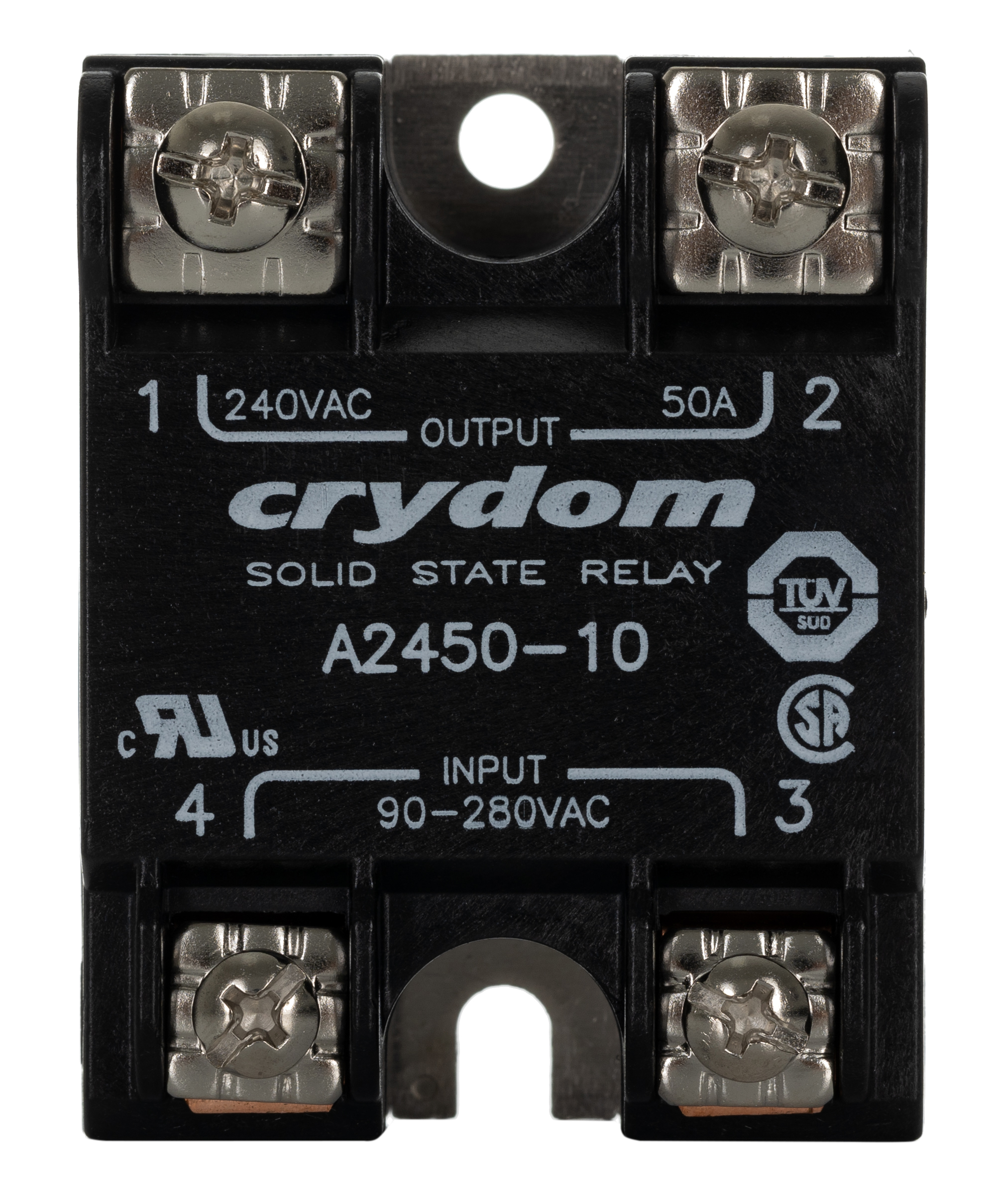 Sensata Crydom Series 1 240 VAC Series Solid State Relay, 50 A Load, Panel Mount, 280 V rms Load, 280 V ac Control