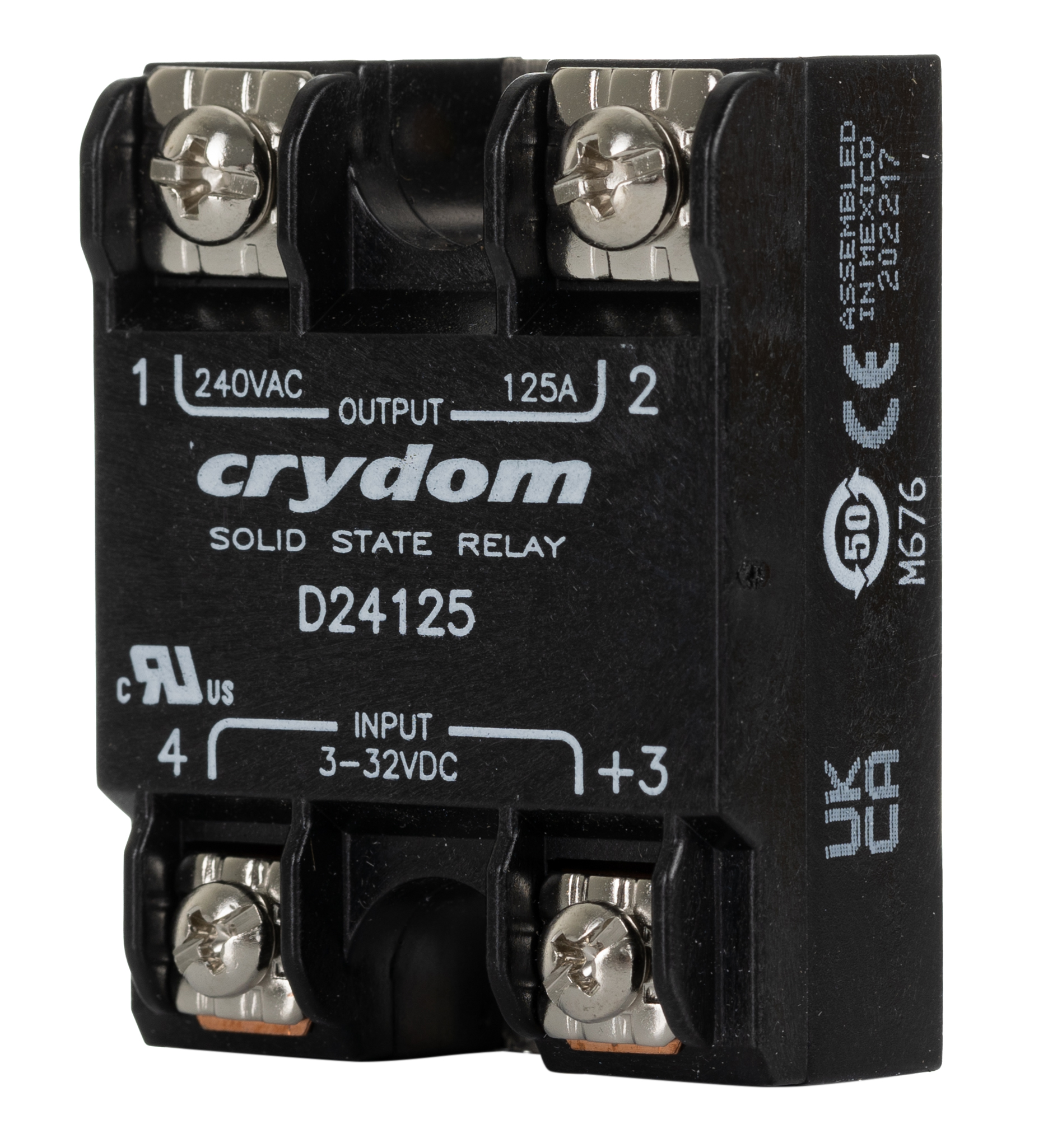 Sensata Crydom SERIES 1 Series Solid State Relay, 125 A rms Load, Surface Mount, 280 V rms Load, 32 V Control