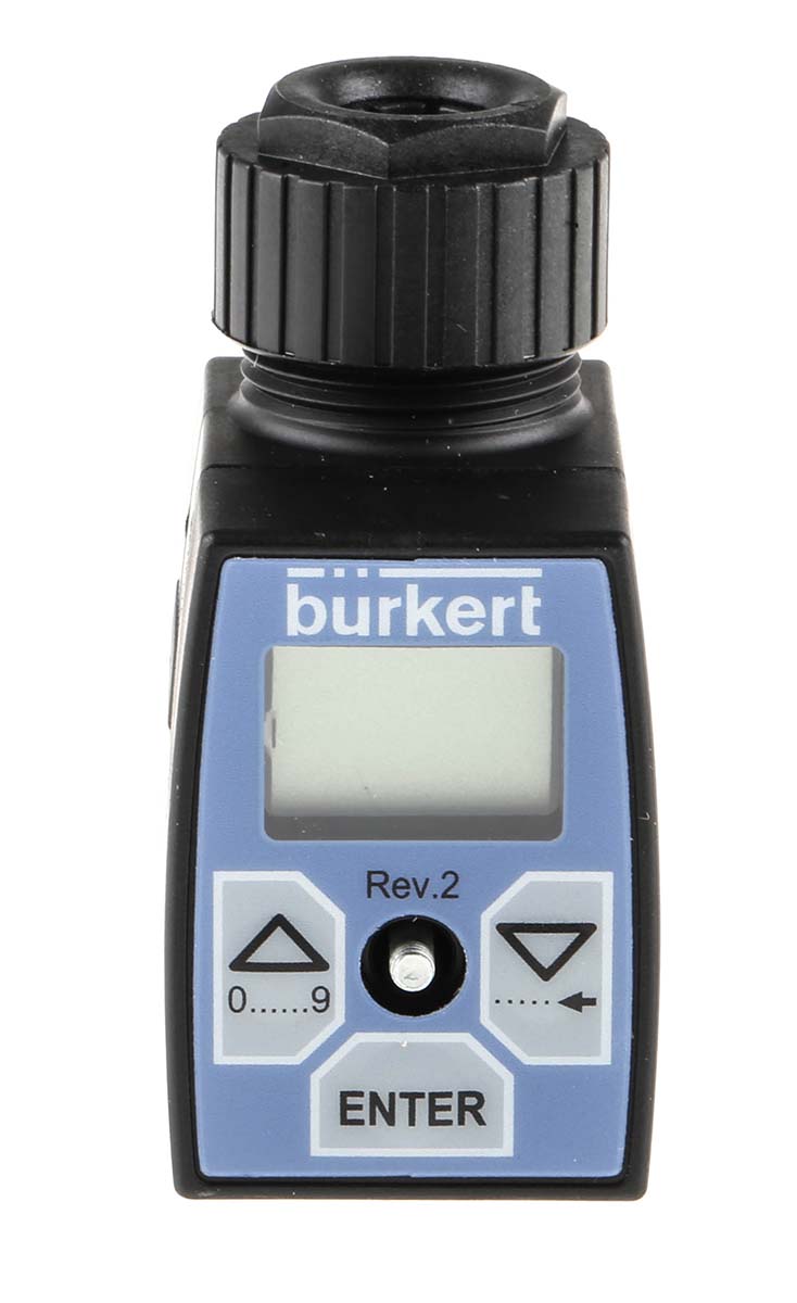 Burkert Panel Mount Flow Controller, PWM Output, 24 V dc