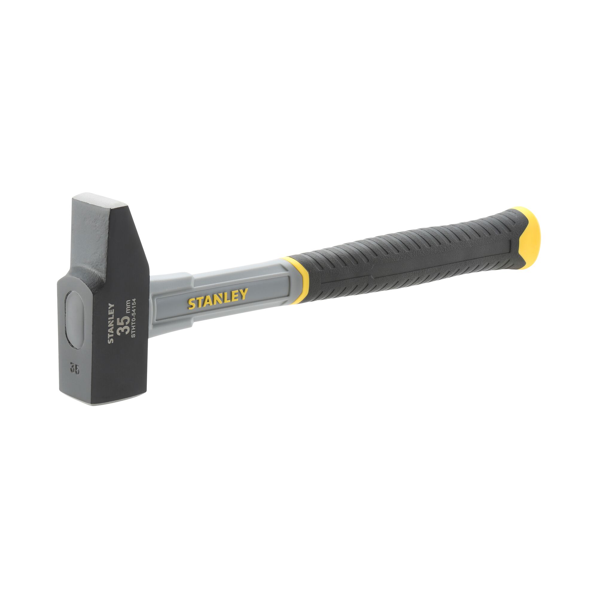 Stanley Carbon Steel Engineer's Hammer with Fibreglass Handle, 500g