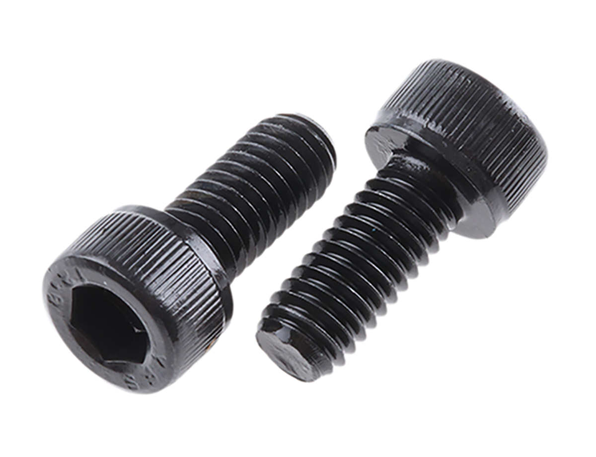 RS PRO Black, Self-Colour Steel Hex Socket Cap Screw, DIN 912, M6 x 14mm