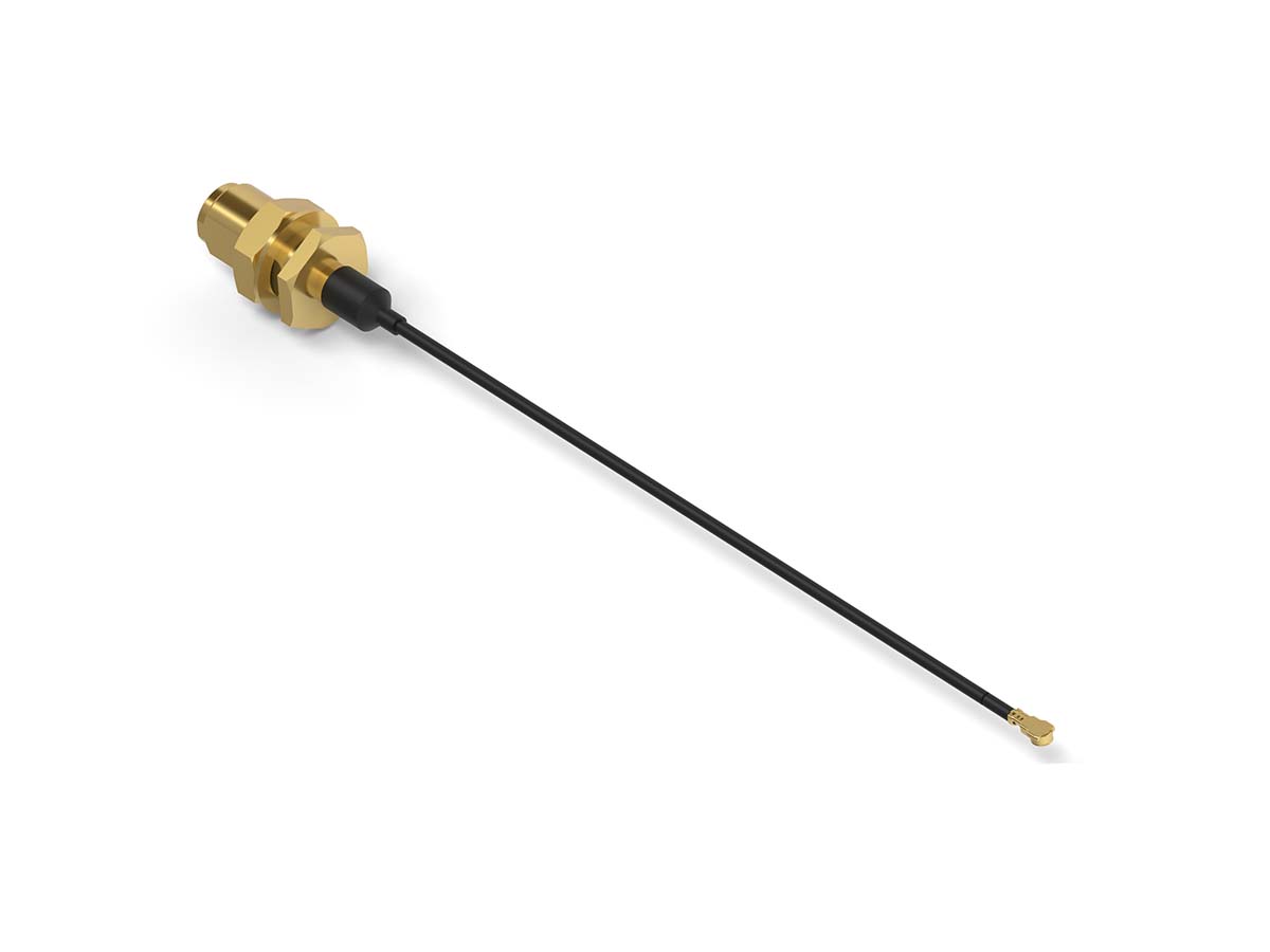 TE Connectivity 2016694 Series, 100 mm, RF Coaxial, Terminated 50 Ω