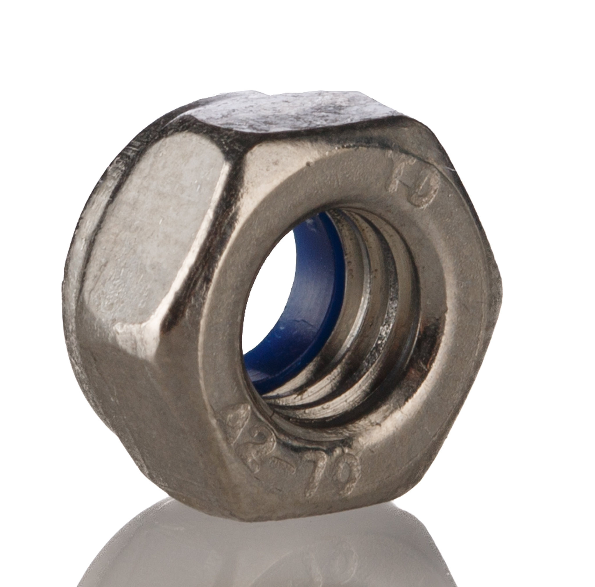 RS PRO Stainless Steel Lock Nut, DIN 985, M6