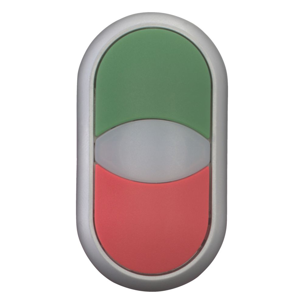 Eaton RMQ Titan M22 Series Green, Red Illuminated Momentary Push Button Head, 22mm Cutout, IP66