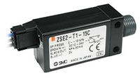 SMC Pressure Switch, IP40 0 kPa