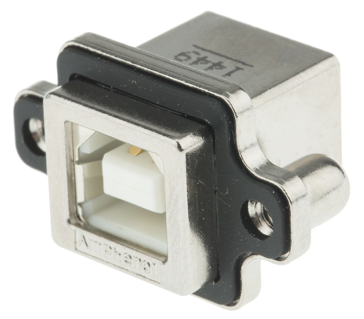 Amphenol Communications Solutions Right Angle, Through Hole, Socket- Single Port Type B USB Connector
