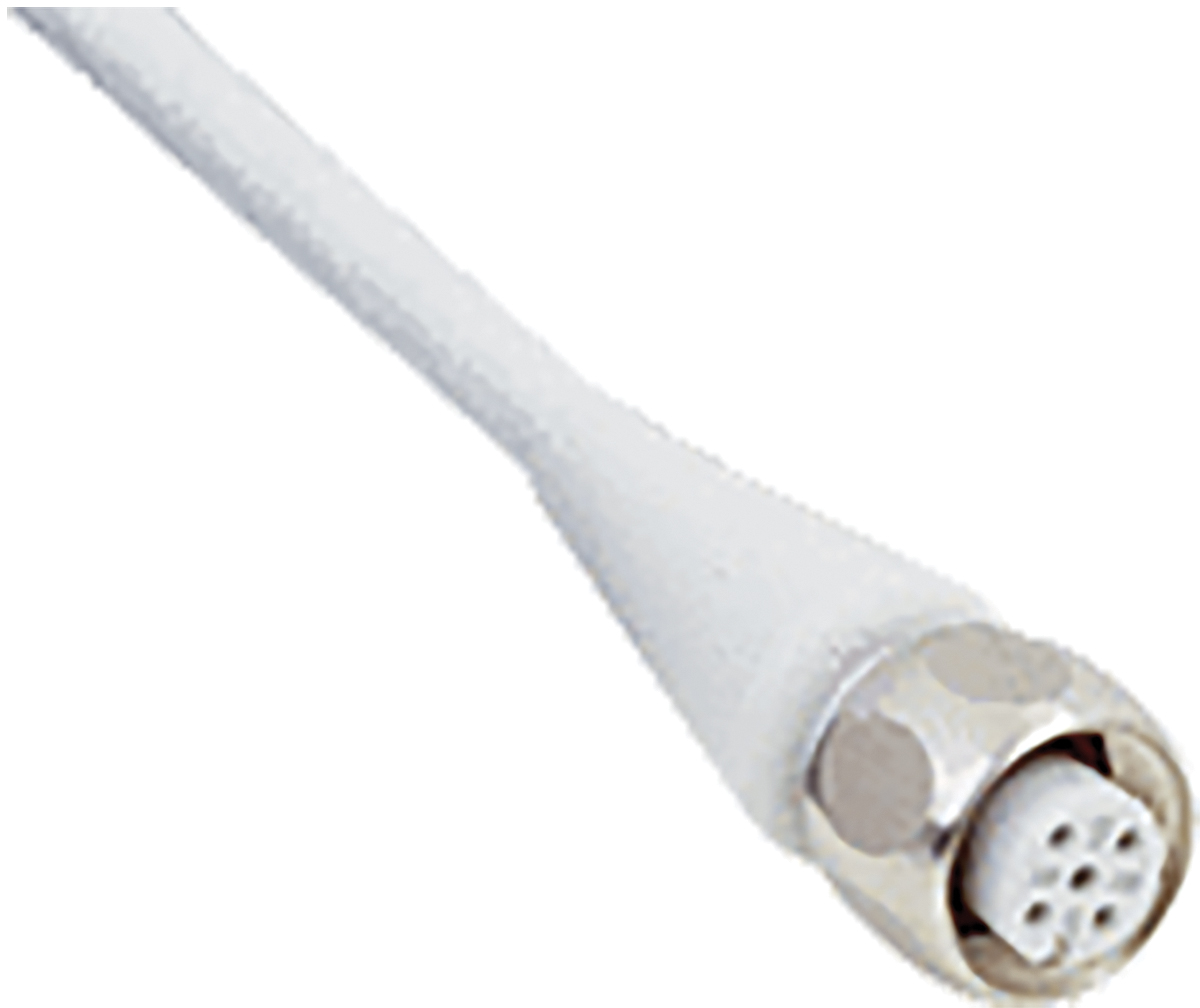SICK Female 4 way M12 Male Connector to Sensor Actuator Cable, 2 m