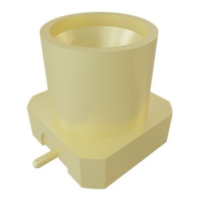 Samtec SMPM Series, Plug Surface Mount SMPM Connector, 50Ω, Solder Termination, Straight Body