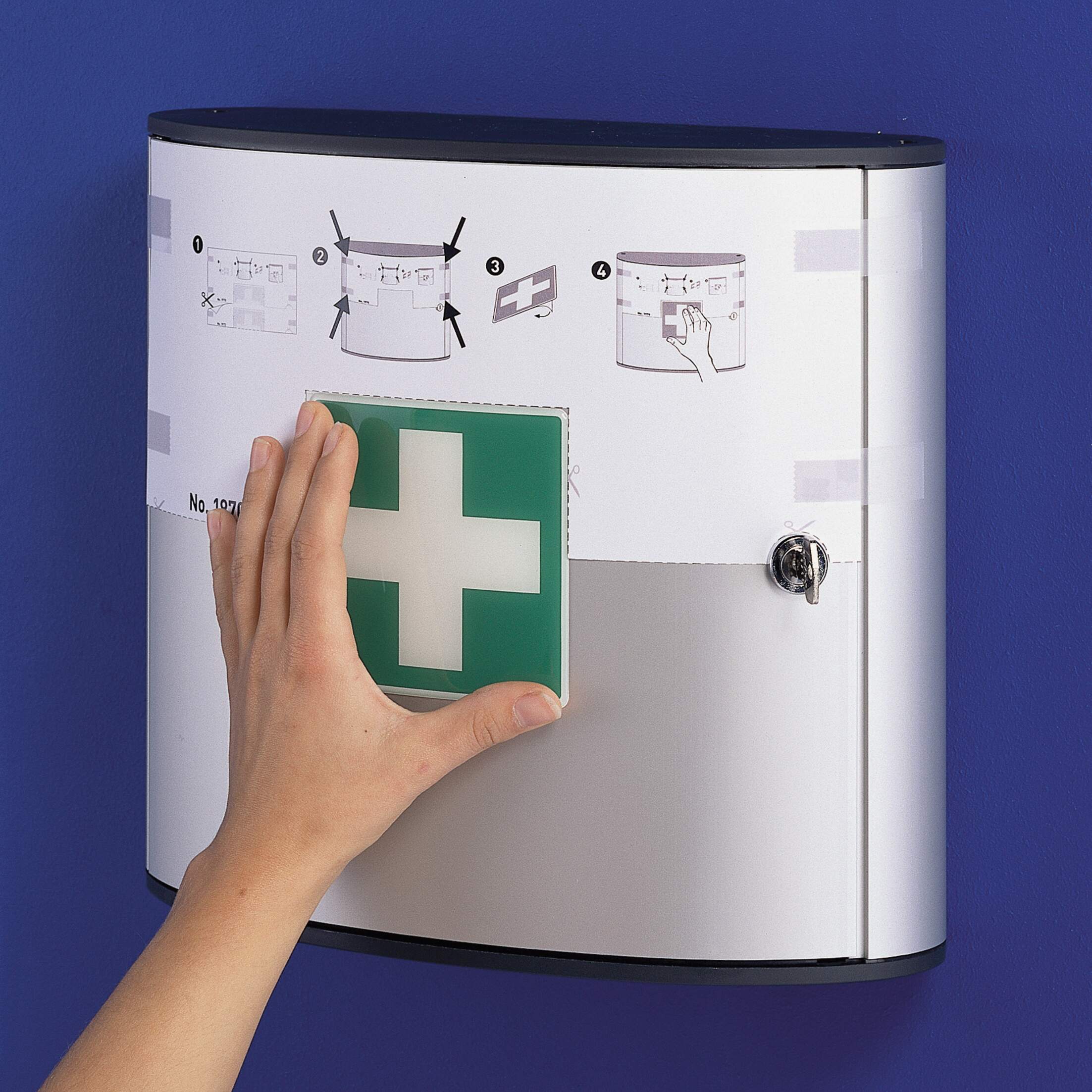 Durable FIRST AID BOX M First Aid Cabinet 280 mm x 302mm x 118 mm
