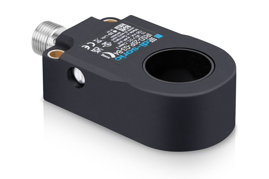 Di-Soric Inductive Ring Inductive Proximity Sensor, M12, PNP/NPN NO/NC, 10 → 30 V dc