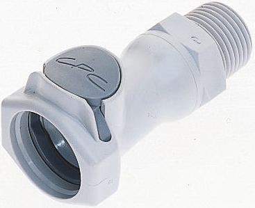 Colder Products Hose Connector, Straight Threaded Coupling, NPT 3/8in, 4.2 bar