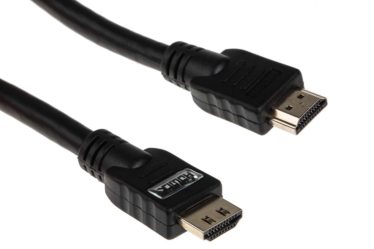 RS PRO, 10m Male HDMI to Male HDMI