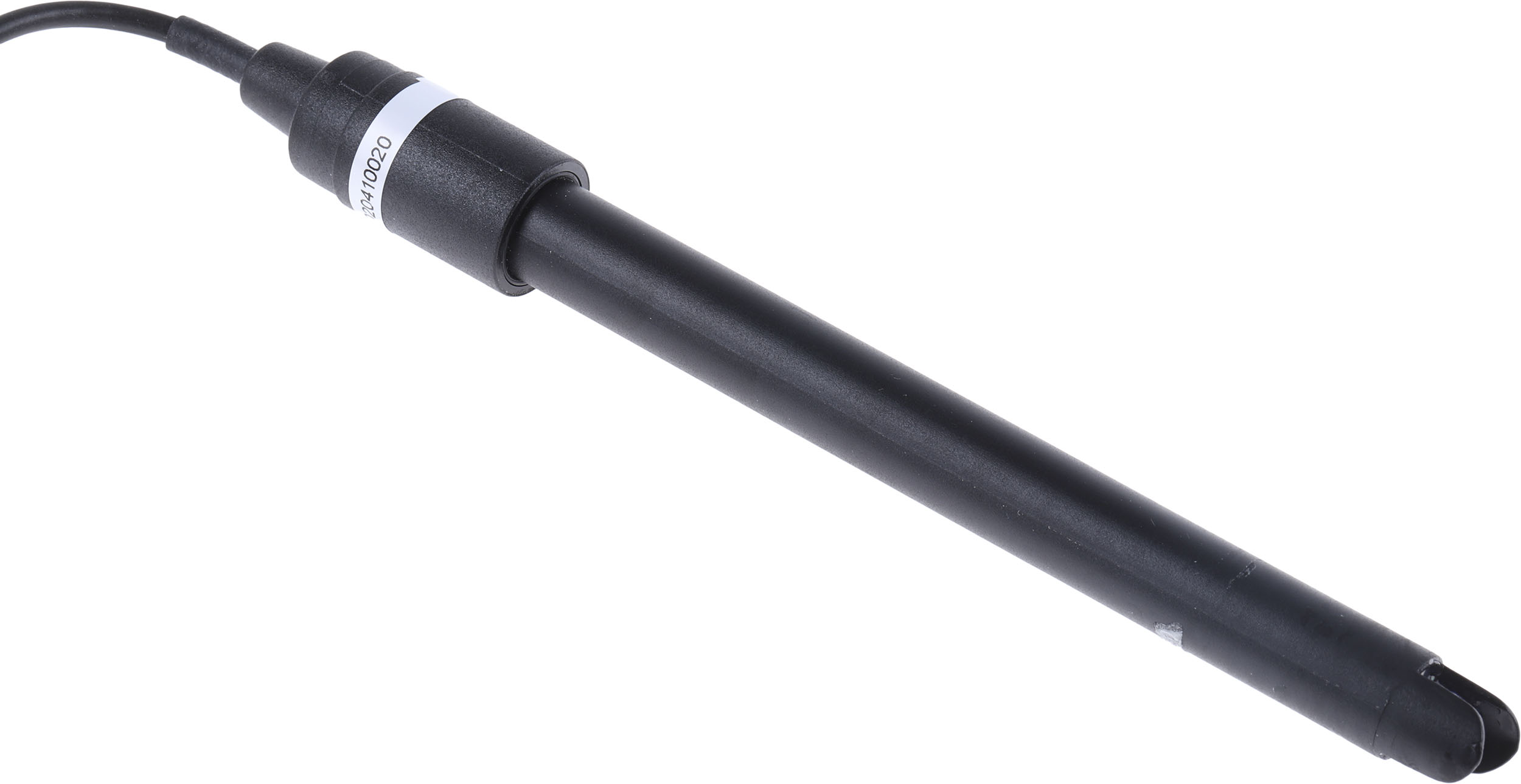 Jumo 201005/65-18-45-2000-76-120/000,837 Glass pH Analysis Electrode, 0 to +60 °C, 0 to 12 pH, BNC Interface