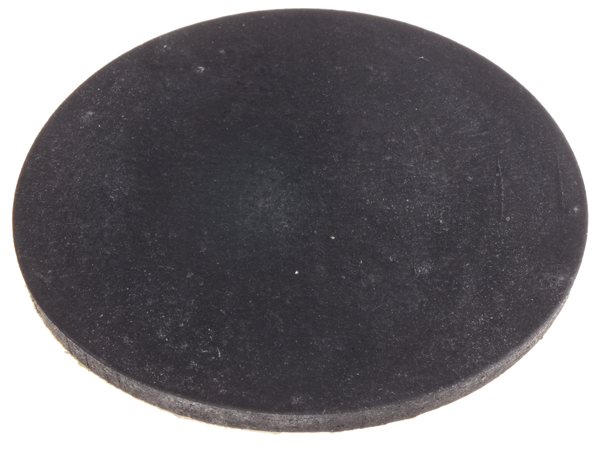 RS PRO Circular Nitrile Non Slip Pad, 55mm diameter x 3mm height
