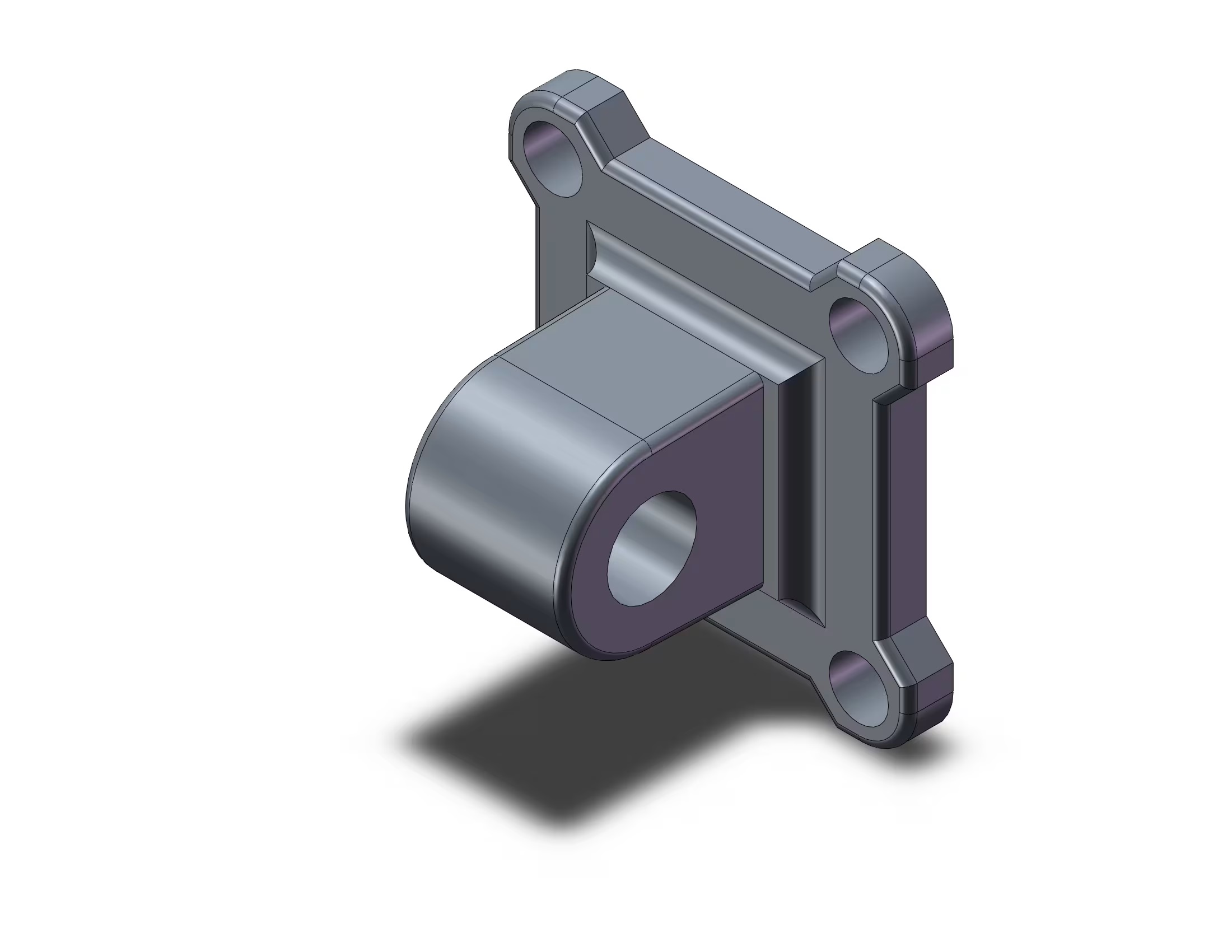 SMC Pivot Bracket CQ-C032, For Use With CQ2-Z Compact Cylinder, To Fit 32mm Bore Size