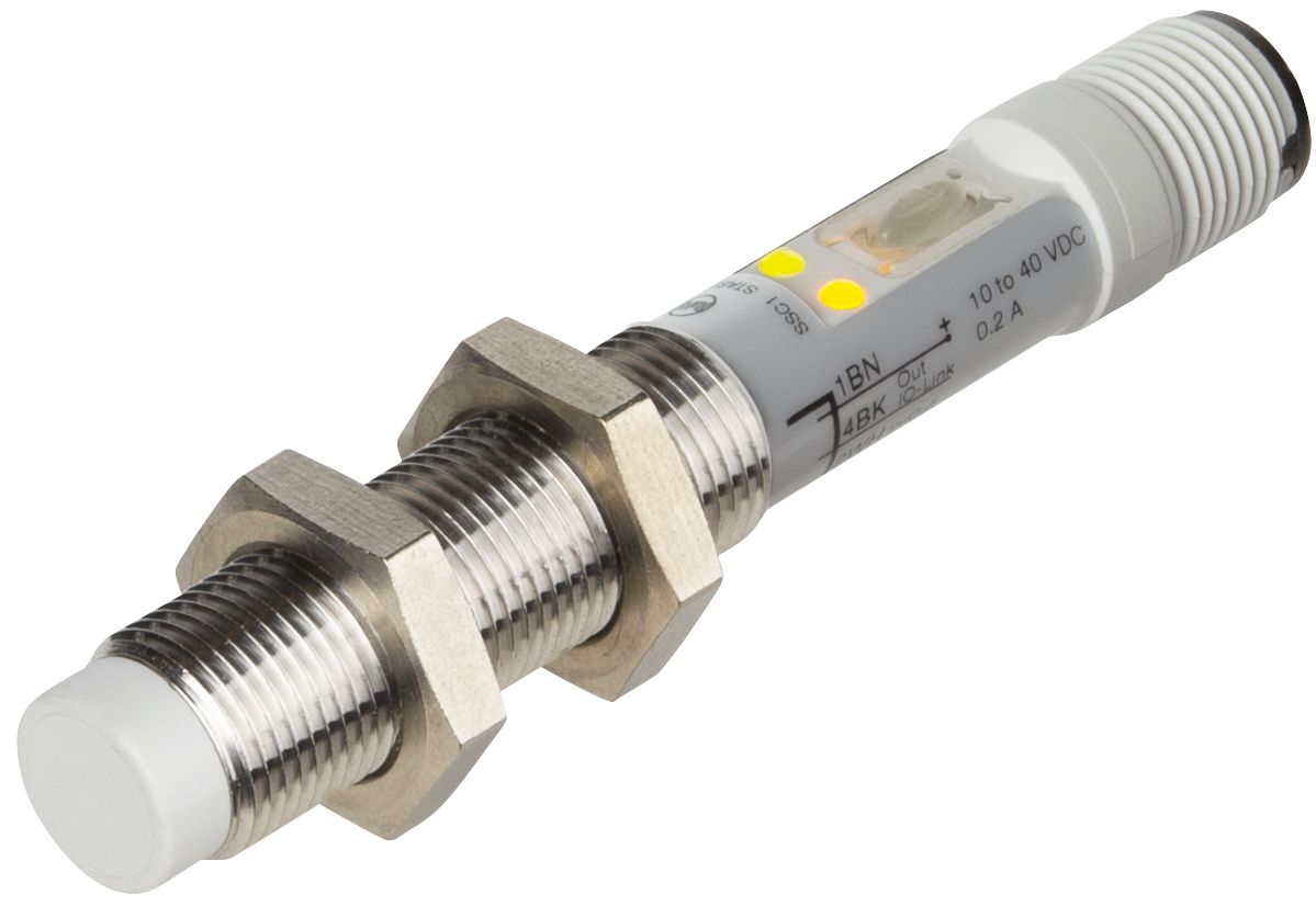 Carlo Gavazzi Capacitive Barrel Proximity Sensor, M12, 8 mm Detection, IO-Link NO/NC, 10 → 40 V dc