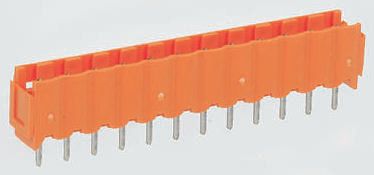 Weidmuller, 5.08mm Pitch, OMNIMATE SL, 8 Way, , Pluggable Terminal Block, Header, Through Hole, Solder Termination,