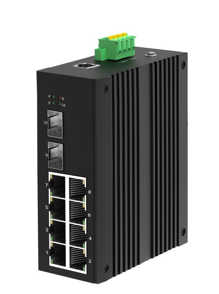 RS PRO Managed 8 Port Ethernet Switch, RJ-45