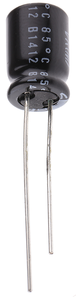 Nichicon 470μF Aluminium Electrolytic Capacitor 16V dc, Radial, Through Hole - UVR1C471MPD