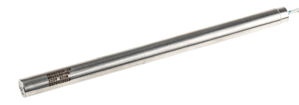 RS PRO Heating Element, 150mm, 600 W, 220 V ac