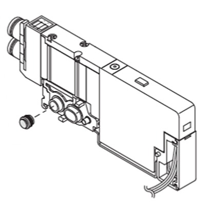 SMC SSQ1000 series Manifold Block for use with Valve, SSQ1000-B-P