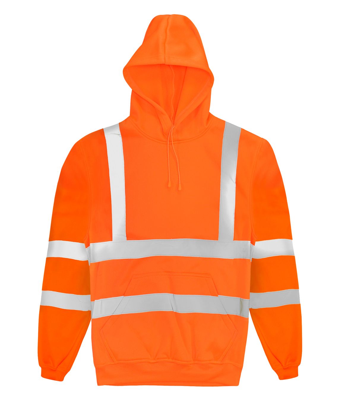 Orbit International Orange Unisex Hi Vis Hoodie, XXL