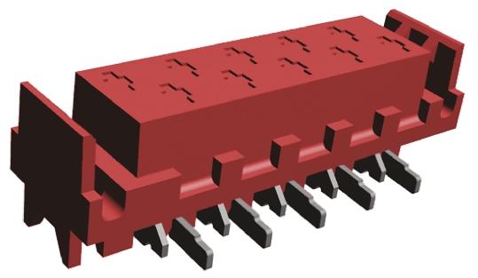 TE Connectivity Micro-MaTch Series Straight Surface Mount PCB Socket, 10-Contact, 2-Row, 2.54mm Pitch, Solder