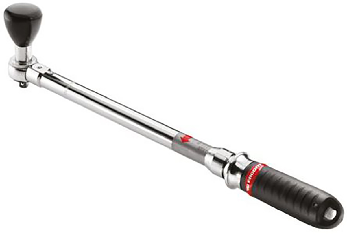 Facom Click Torque Wrench, 1 → 5Nm, 1/4 in Drive, Hex Drive, 9 x 12mm Insert