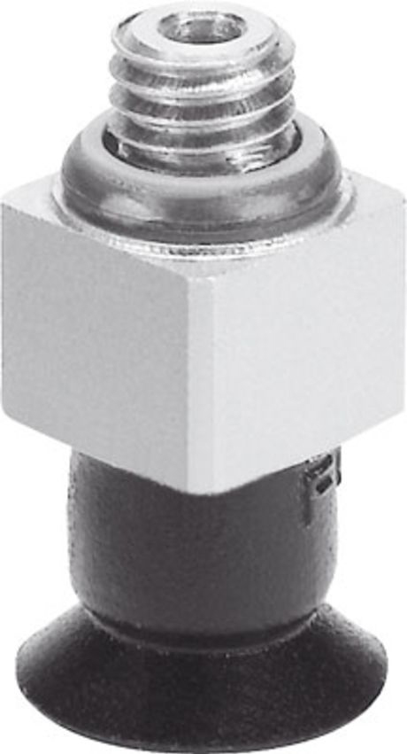 Festo 10mm Flat NBR Suction Cup VAS-10-M5-NBR, M5