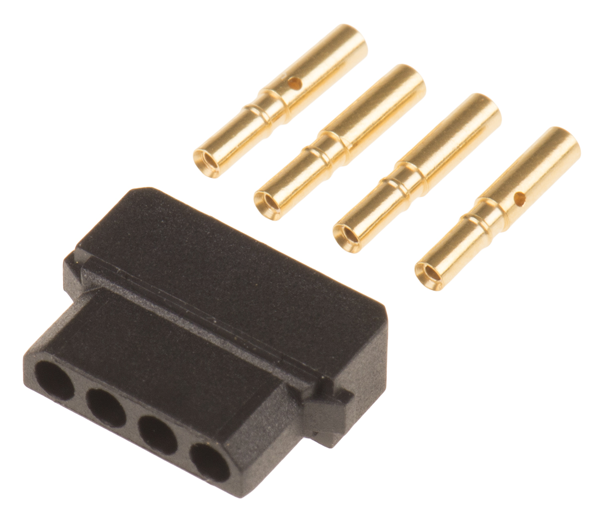 HARWIN Datamate Connector Kit Containing 4 way SIL Female Shell, Crimps