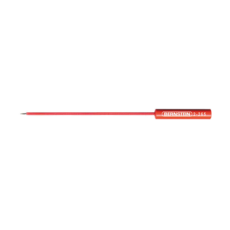 Bernstein Point Test Probe, 1mm Tip, 30V ac, 4mm Socket