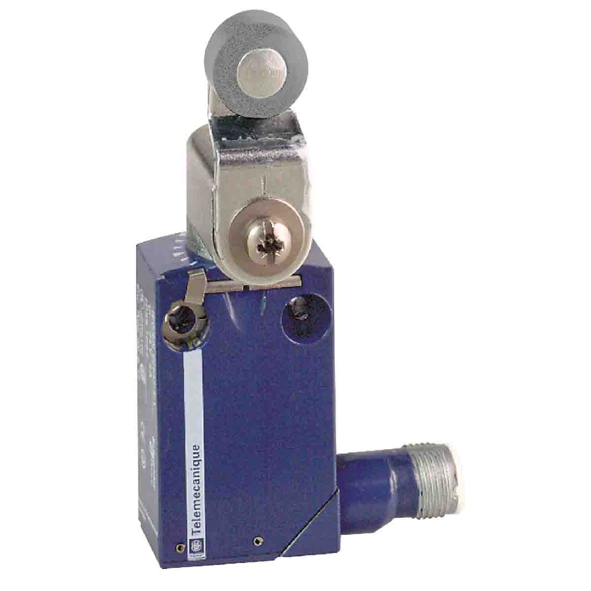 Telemecanique Sensors XCMD Series Roller Lever Limit Switch, 1CO, IP66, IP67, IP68, SPDT, Zinc Alloy Housing, 240V ac