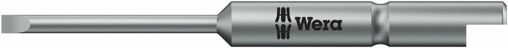 Wera Slotted Screwdriver Bit, 44 mm Tip