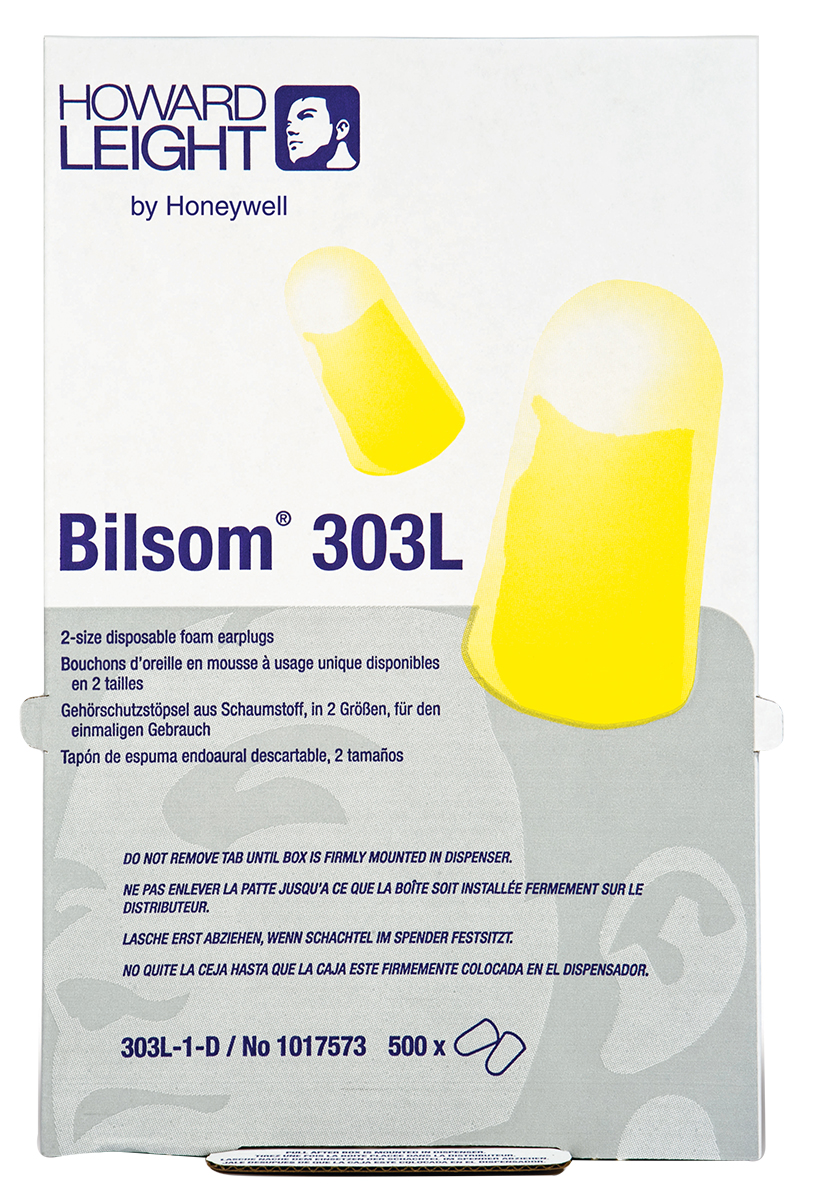 Honeywell Safety Yellow Disposable Uncorded Ear Plugs, 33dB Rated, 500 Pairs