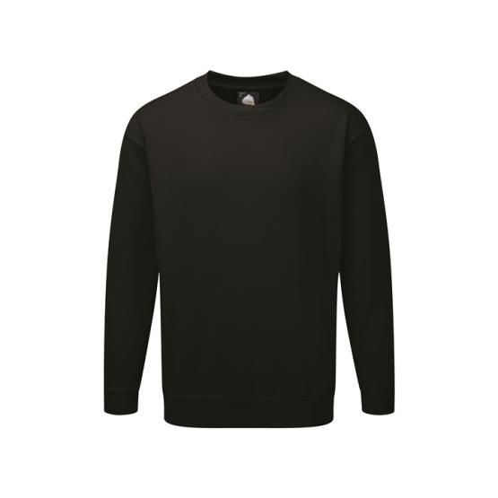 Orn Kite Premium Sweatshirt Black 35% Cotton, 65% Polyester Work Sweatshirt 2X Large