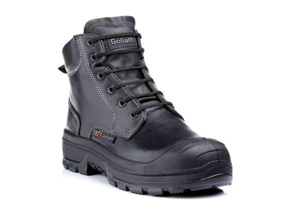 Goliath F2AR1338 Black Aluminium Toe Capped Men's Safety Boots, UK 10, EU 44