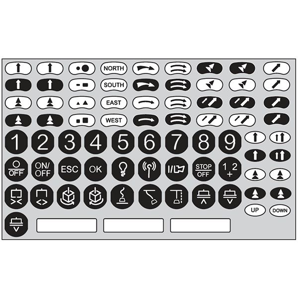 Schneider Electric Multi Colour Adhesive Multipurpose Label Sheet, Pack of 1EA