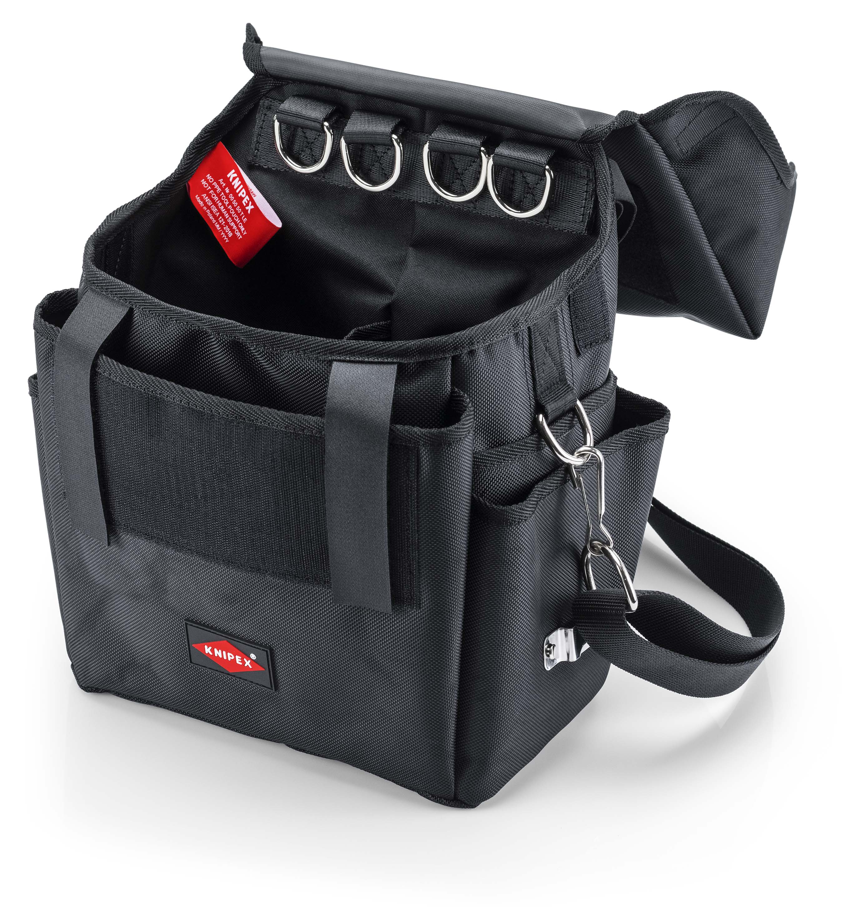Knipex Synthetic Fibre Tool Bag with Shoulder Strap 150mm x 250mm x 370mm