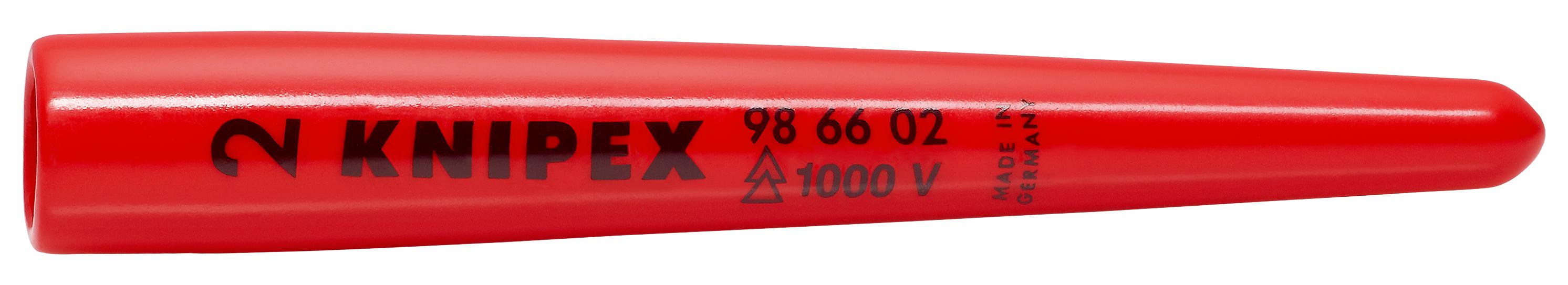Knipex 80mm Red Cable Cover in Plastic, 10mm Inside dia.