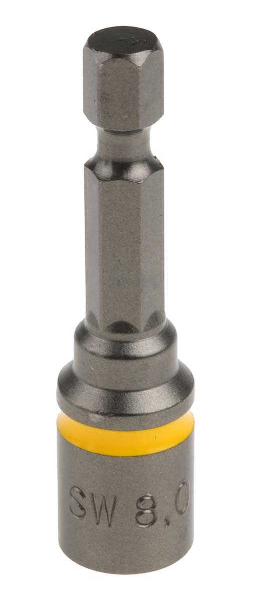 RS PRO Hexagon Socket Screwdriver Bit, 8 mm Tip