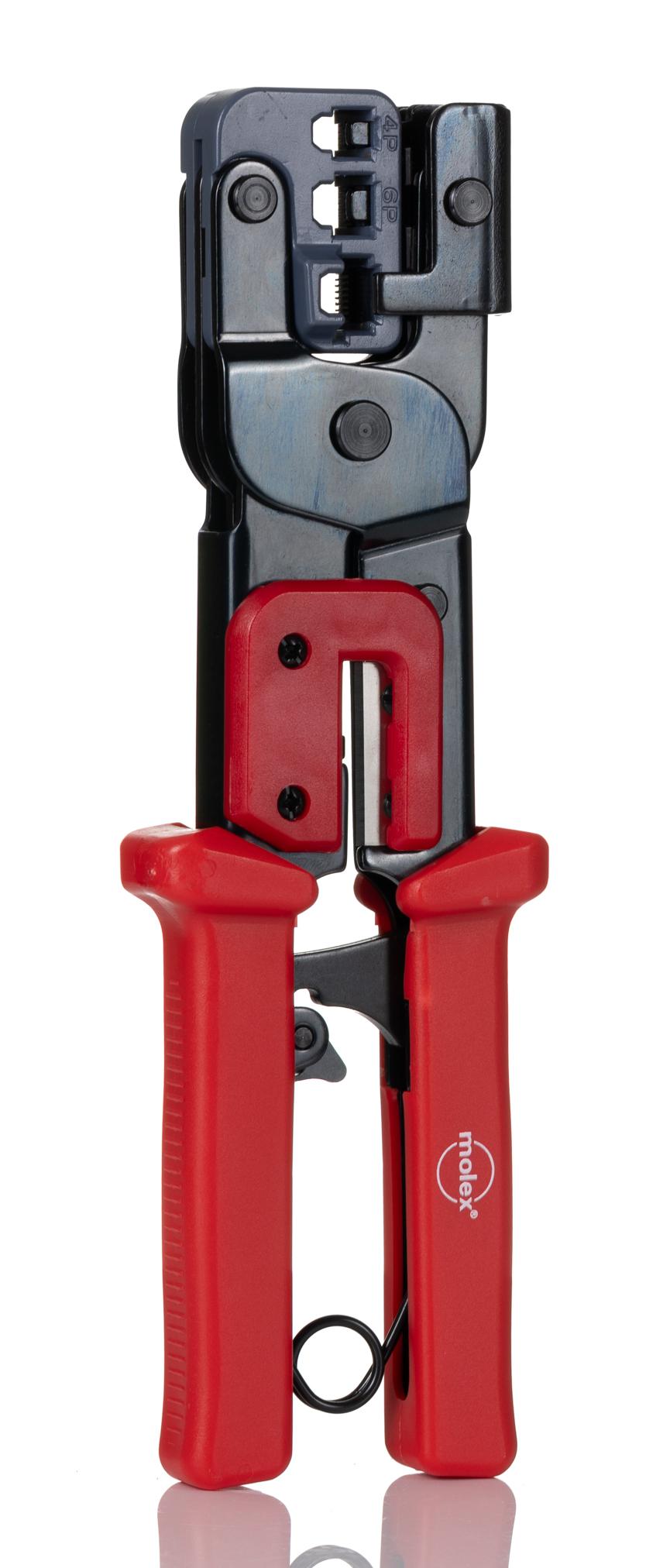 Molex 207129 Hand Ratcheting Crimp Tool for Ethernet Connectors