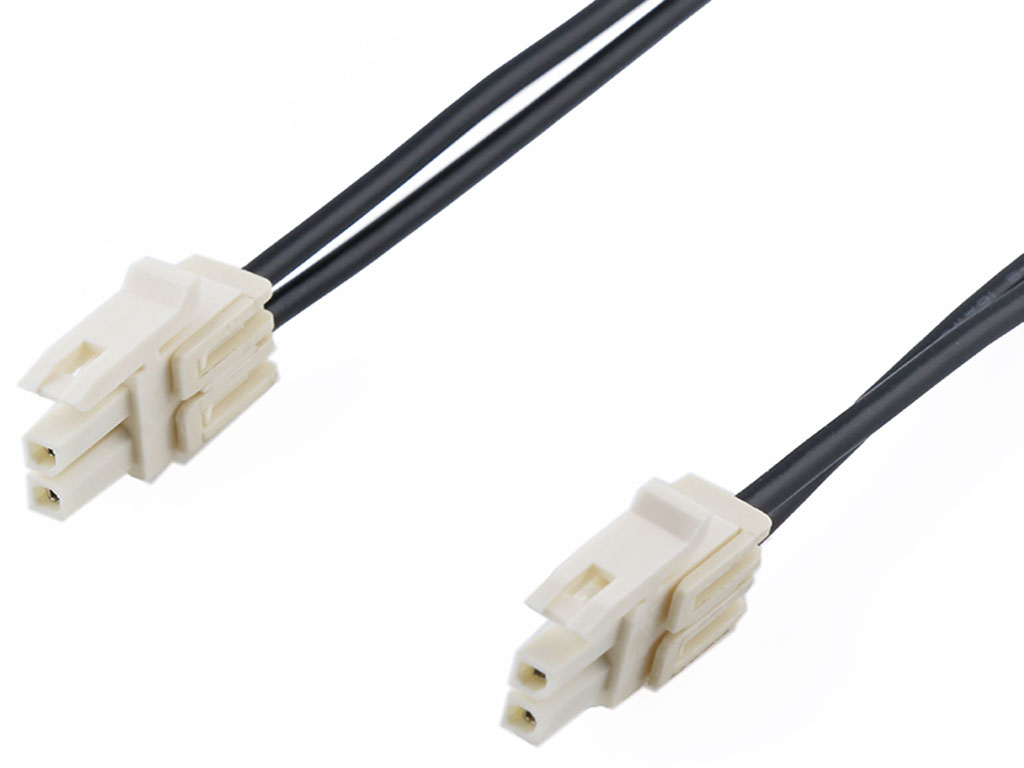 Molex 2 Way Female Micro-Fit+ to 2 Way Female Micro-Fit+ Cable assembly, 600mm