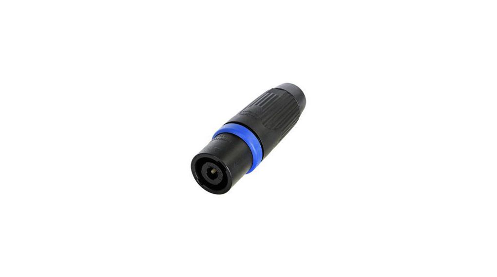 Neutrik NLT4MXX-BAG Cable Mount Loudspeaker Connector Plug, 4 Way, 30A, Solder Termination