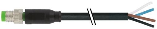 Murrelektronik Limited Male 4 way M8 to Free Cable End Sensor Actuator Cable, 3 m