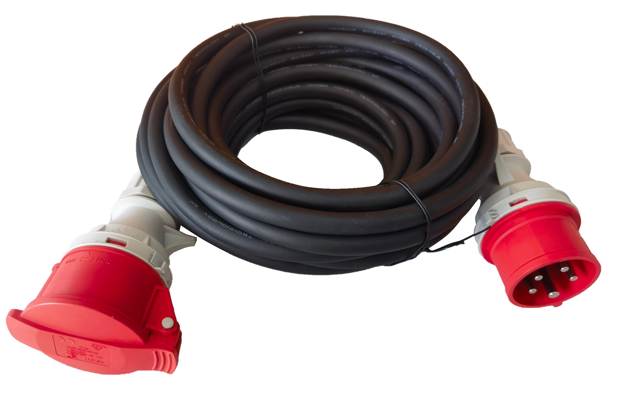 RS PRO 30m 1 Socket CEE Extension Lead, 400 V, IP44